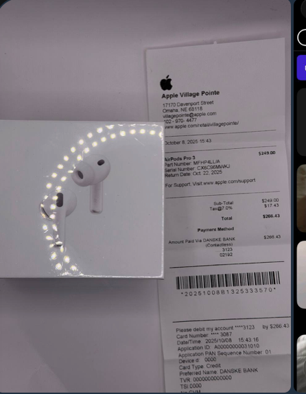 Airpods Pro 3
